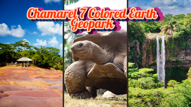 Chamarel 7 Colored Earth Geopark and waterfall
