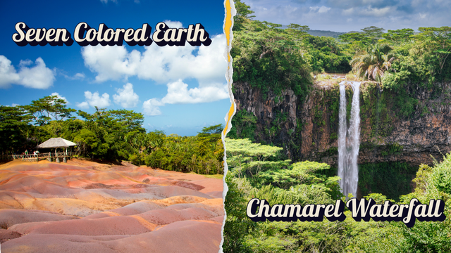 chamarel waterfall seven colored earth amazing programs with kids
