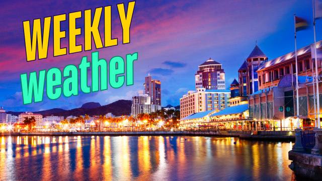 weekly weather mauritius april