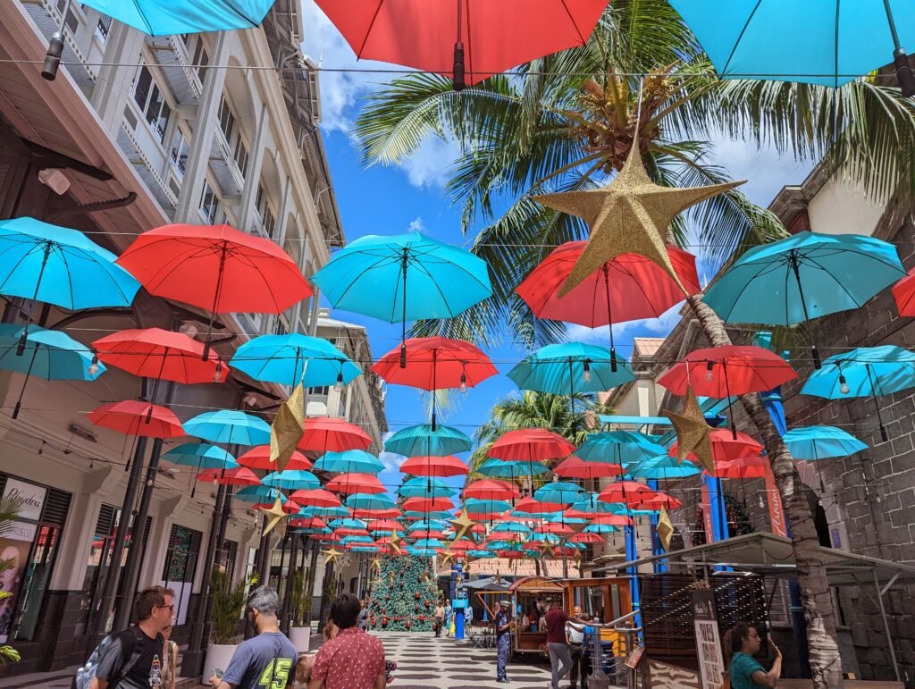 Caudan Waterfront in Port Louis