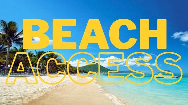 Beach use Mauritius