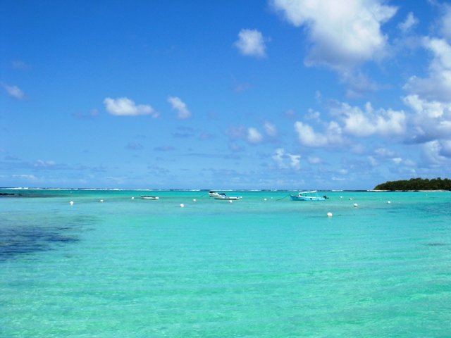 Blue Bay beach Mauritius