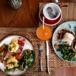 two plate of food