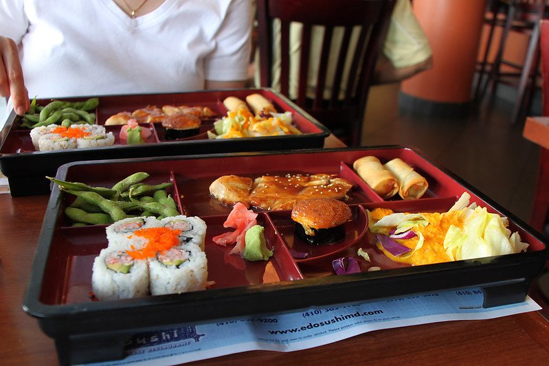 sushi omakase bento box