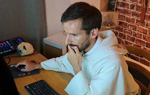 French Influencer Frère Paul-Adrien